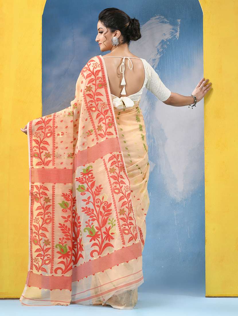 women self design jamdani saree - 21977340 -  Standard Image - 2