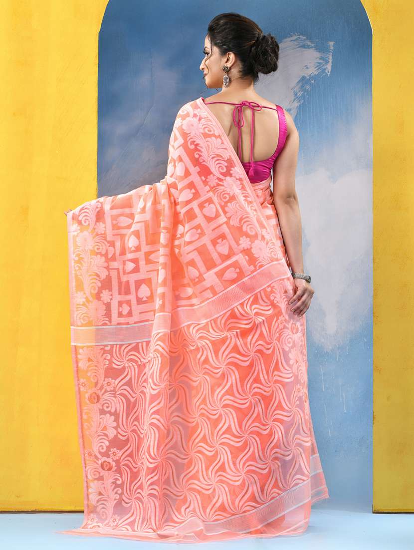 women self design jamdani saree - 21977344 -  Standard Image - 2