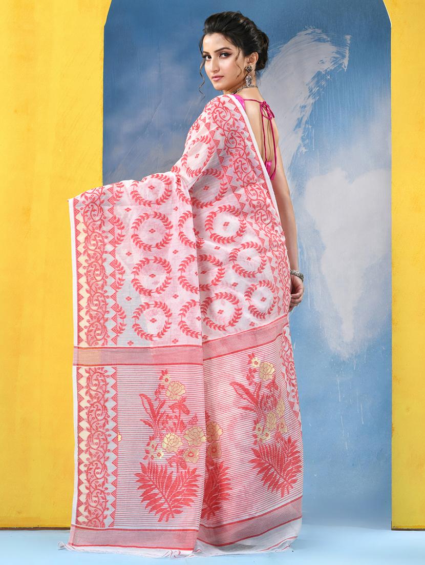 women self design jamdani saree - 21977350 - Standard Image - 2