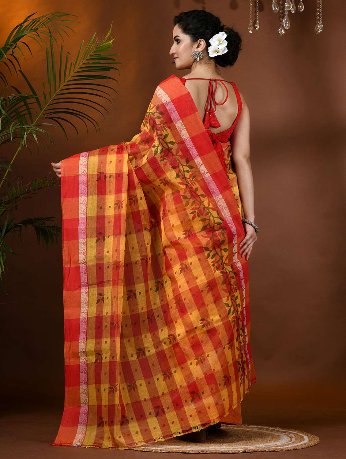 women printed handloom saree - 21977365 -  Standard Image - 2