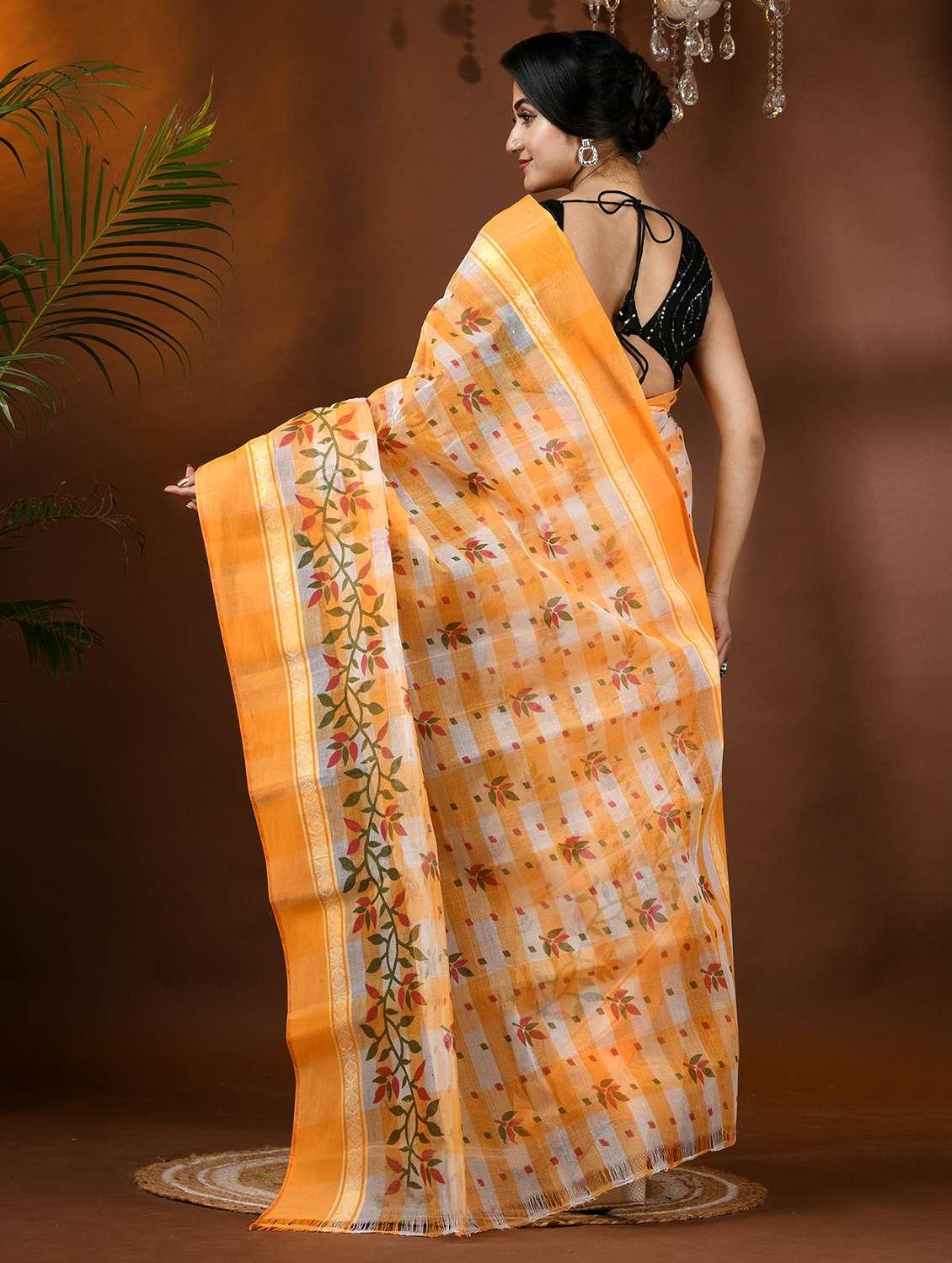 women printed handloom saree - 21977366 -  Standard Image - 2