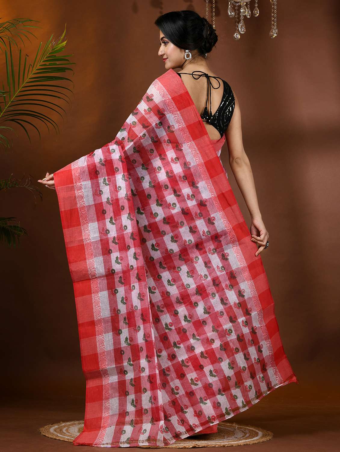 women printed handloom saree - 21977377 -  Standard Image - 2