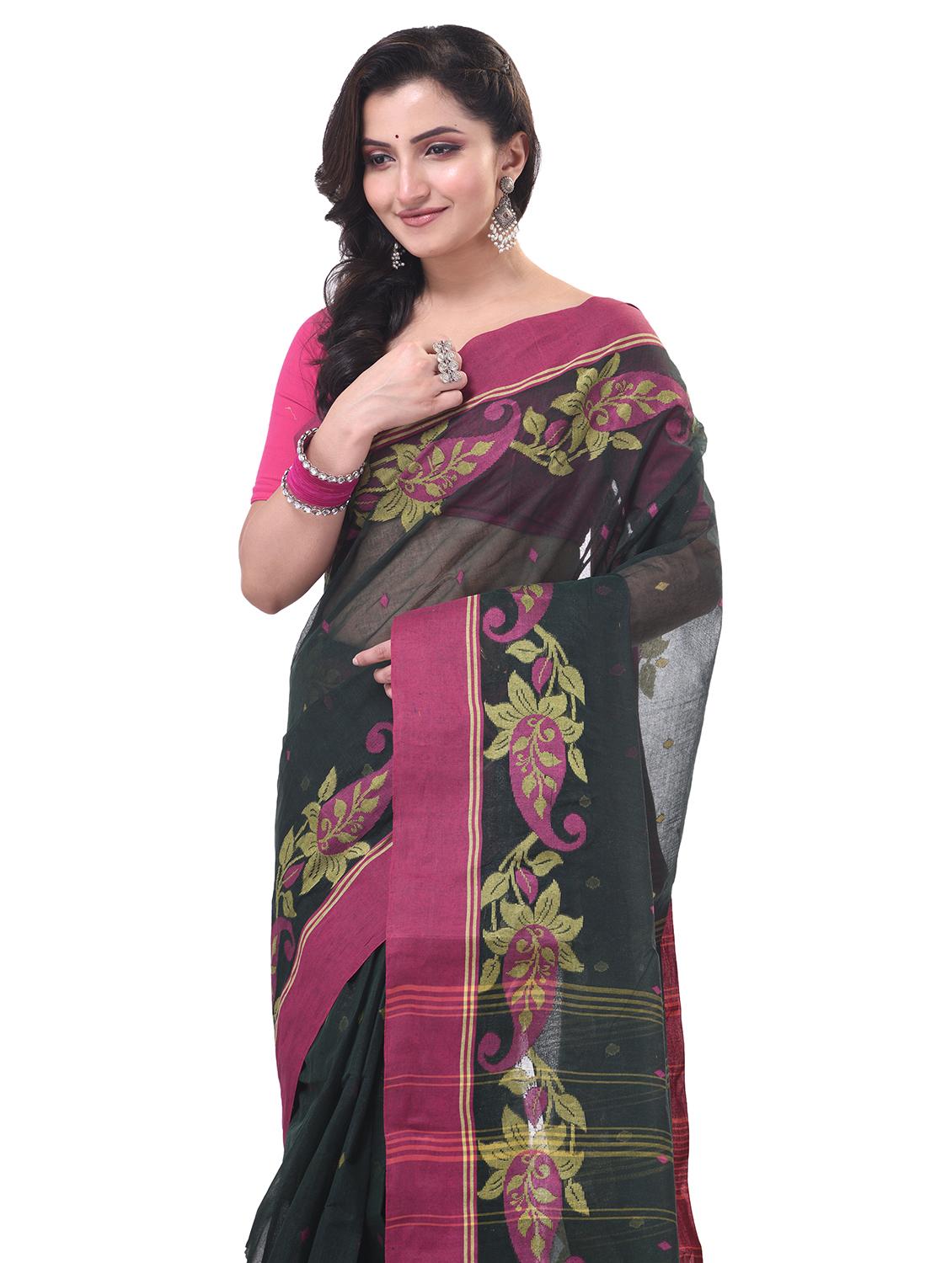 women self design handloom saree - 21977431 - Standard Image - 2