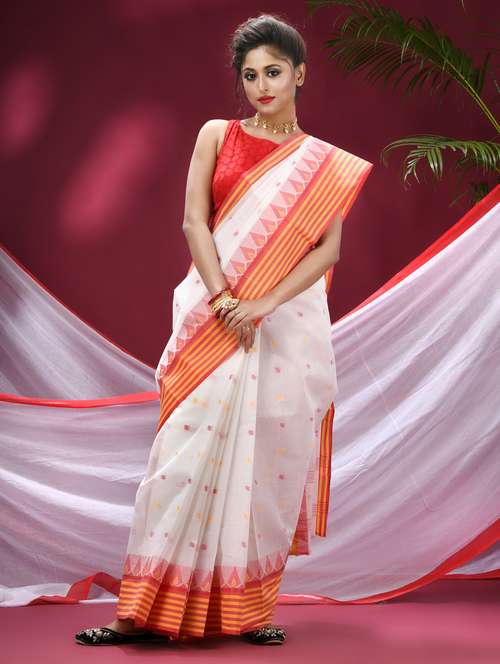 women self design handloom saree - 21977439 - Standard Image - 0