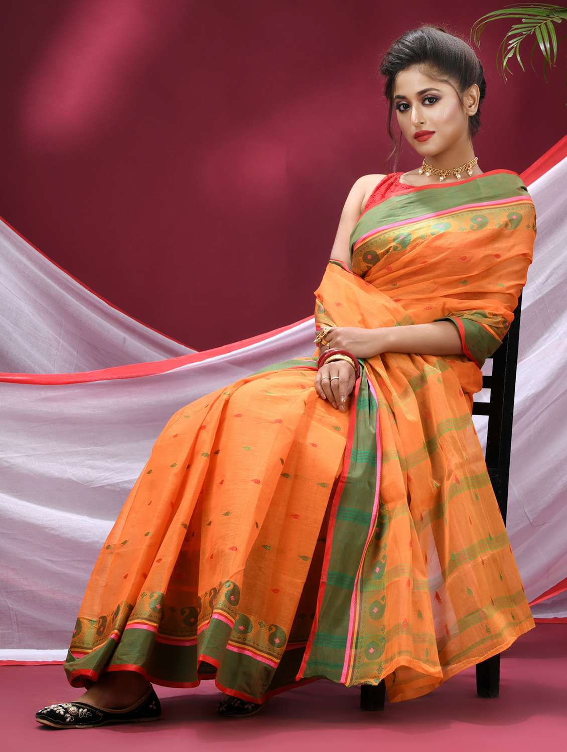 women self design handloom saree - 21977445 -  Standard Image - 2