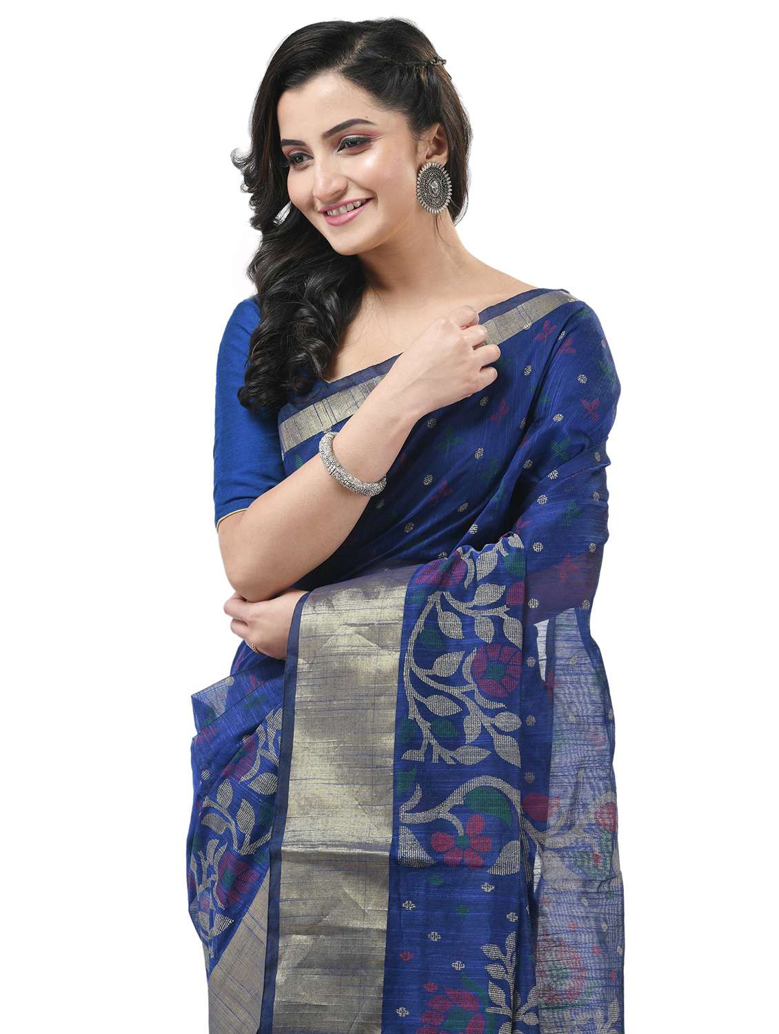 women self design bordered saree with blouse - 21977448 -  Standard Image - 2