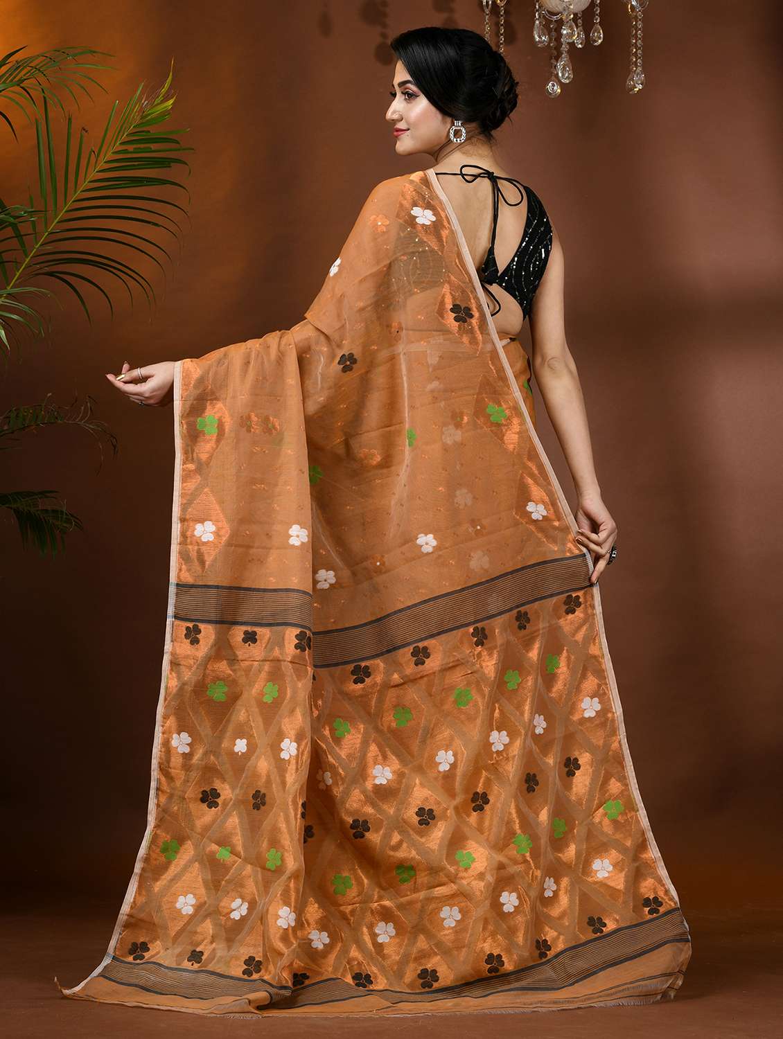 women self design jamdani saree - 21977468 -  Standard Image - 2