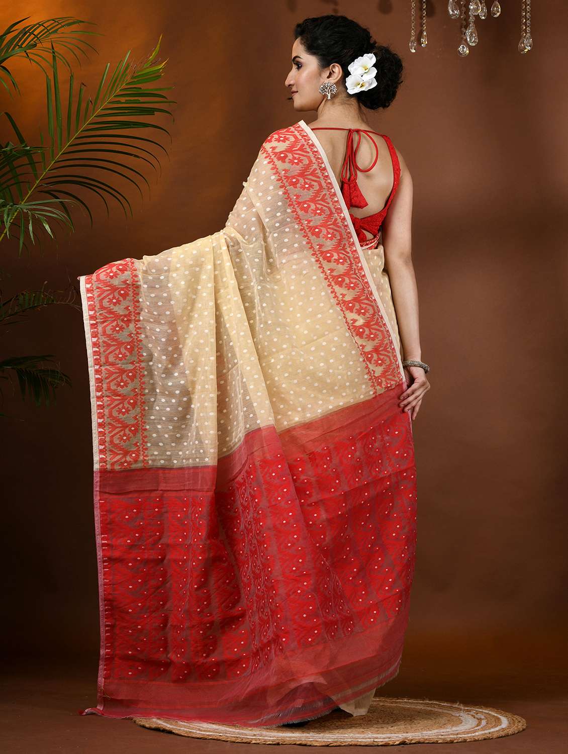 women self design jamdani saree - 21977474 -  Standard Image - 2