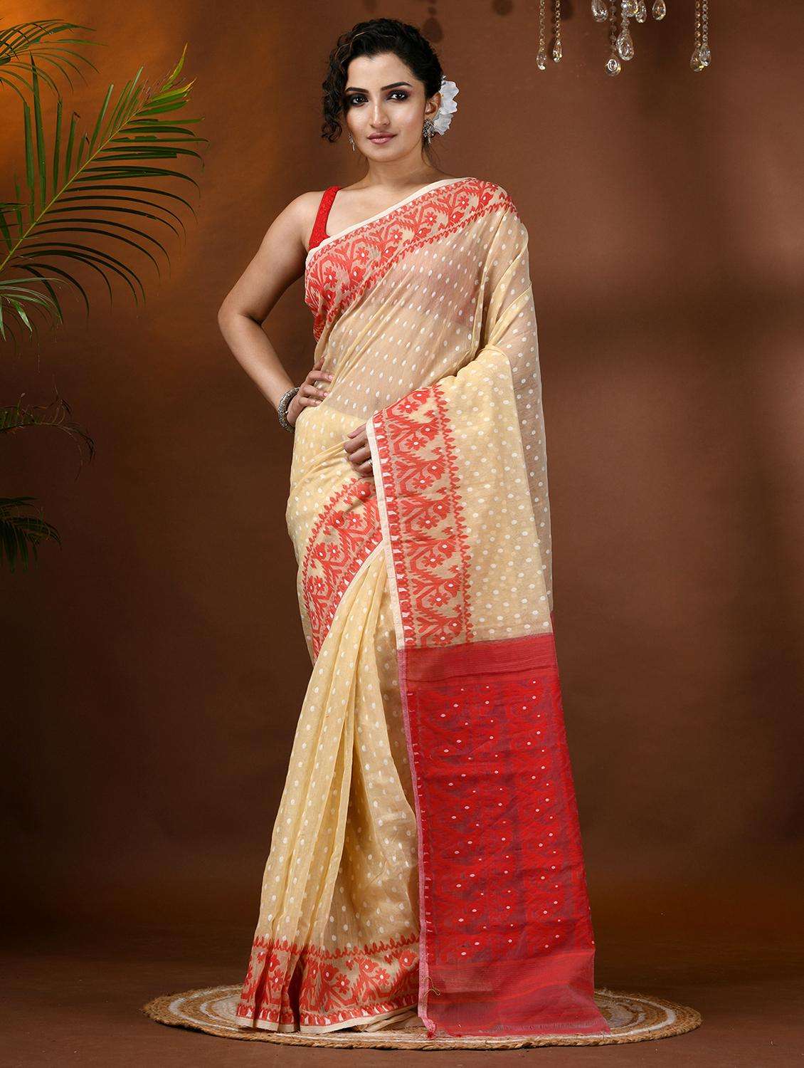 women self design jamdani saree - 21977474 -  Standard Image - 2
