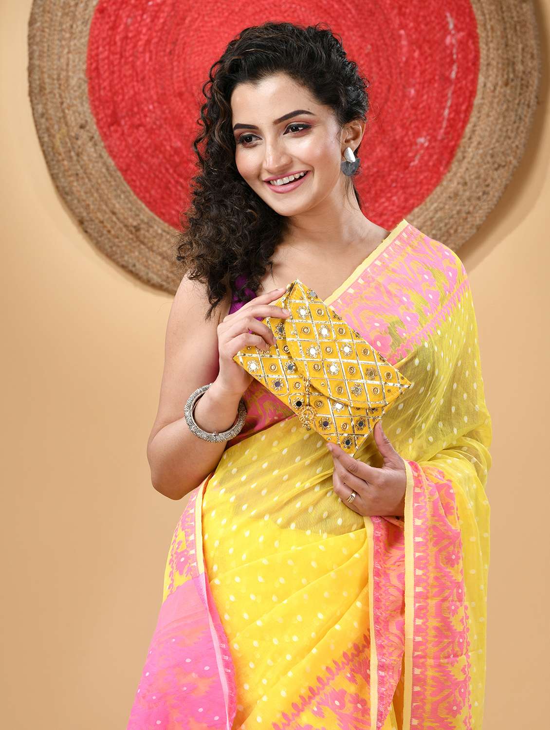 women self design jamdani saree - 21977476 -  Standard Image - 2