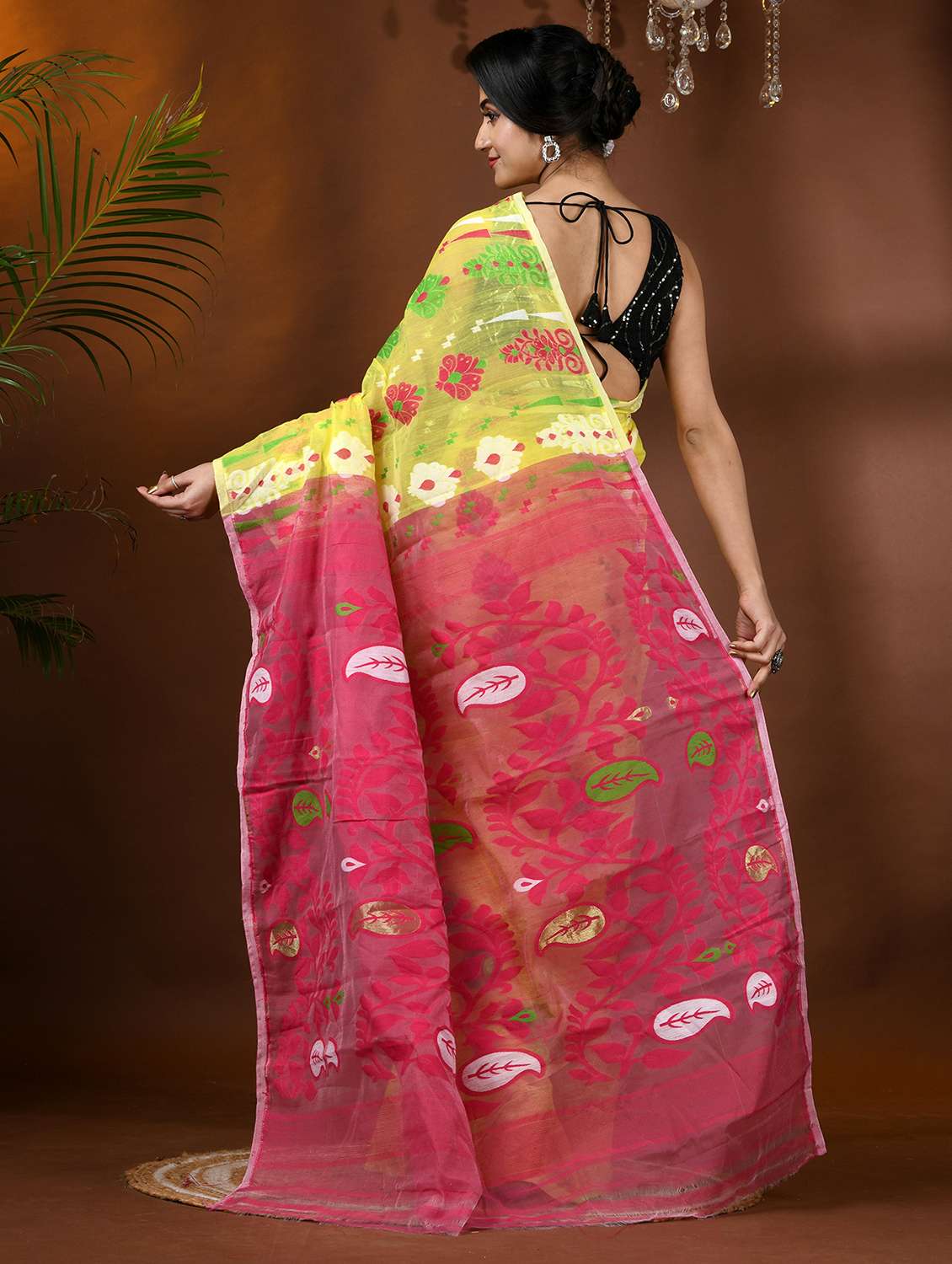 women self design jamdani saree - 21977487 -  Standard Image - 2