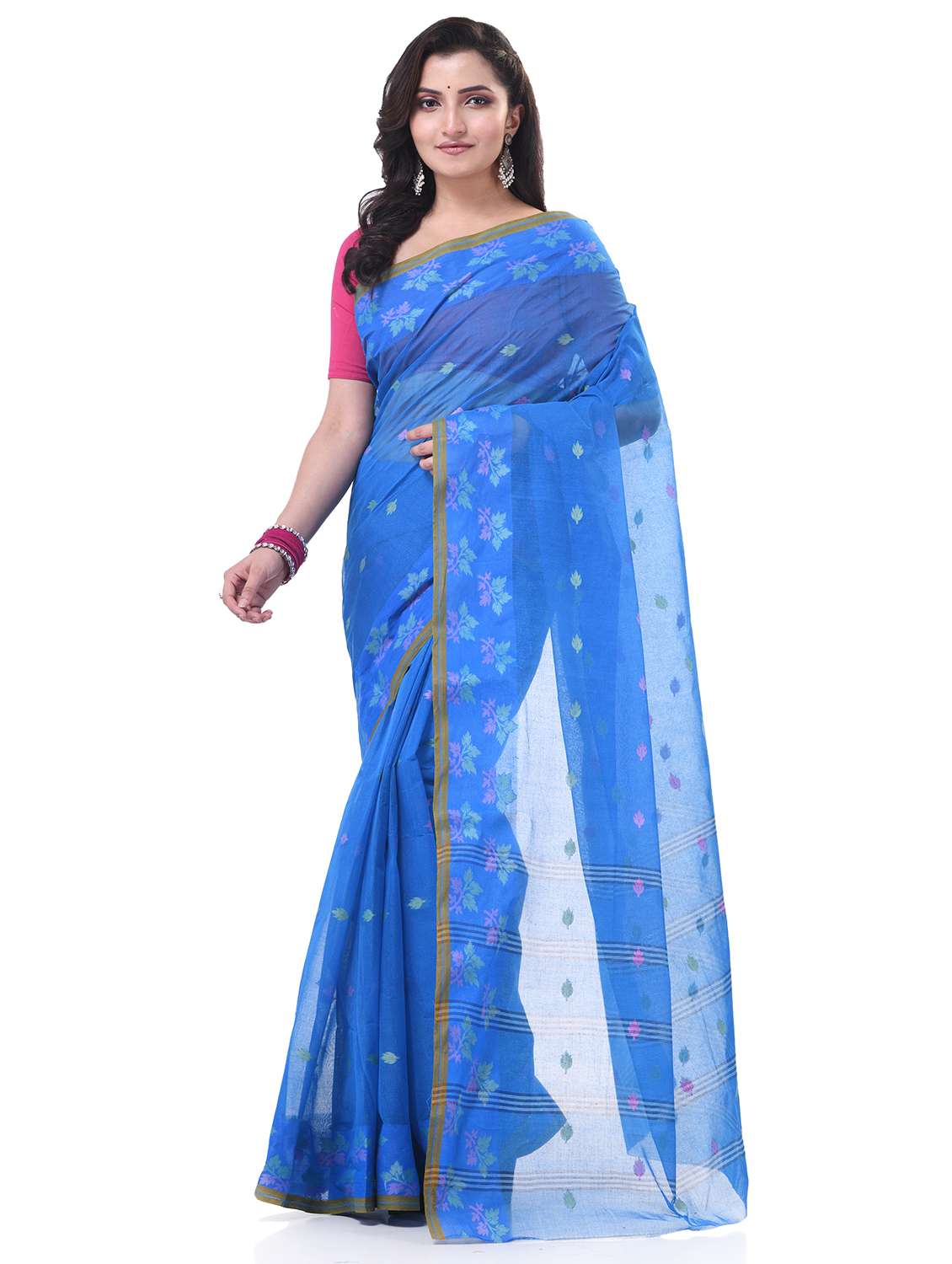 women self design handloom saree - 21977491 -  Zoom Image - 0