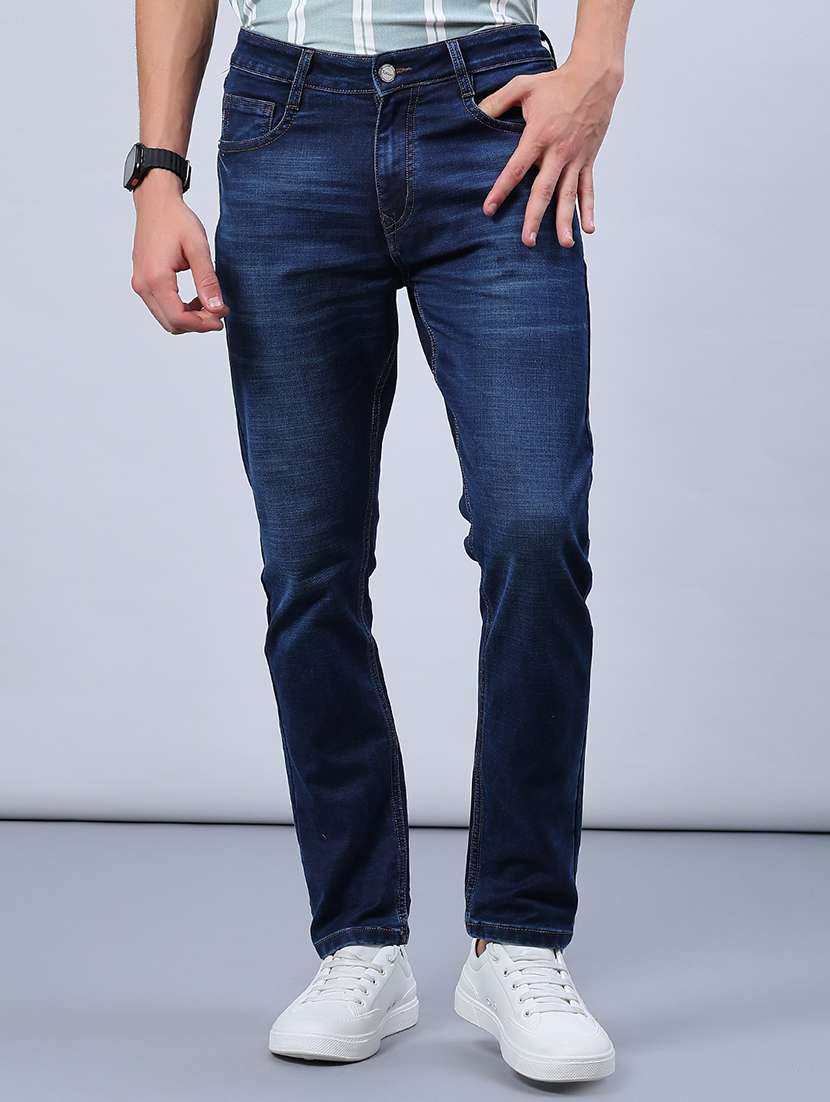 men washed mid rise full length jeans - 21978083 -  Standard Image - 2