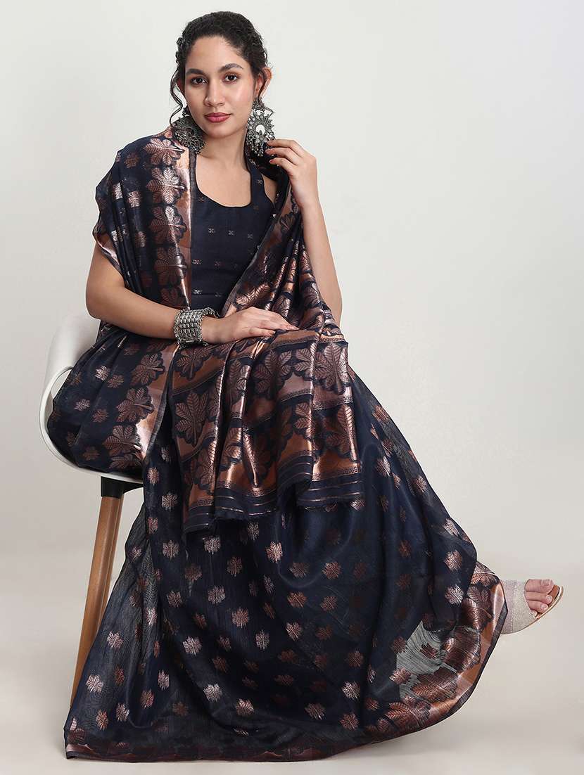 women self design bordered saree with blouse - 21978313 -  Standard Image - 2