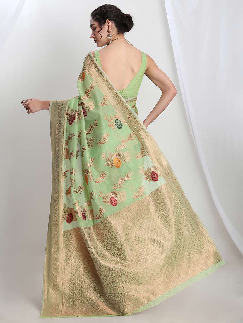 women self design banarasi saree with blouse - 21978322 -  Standard Image - 2