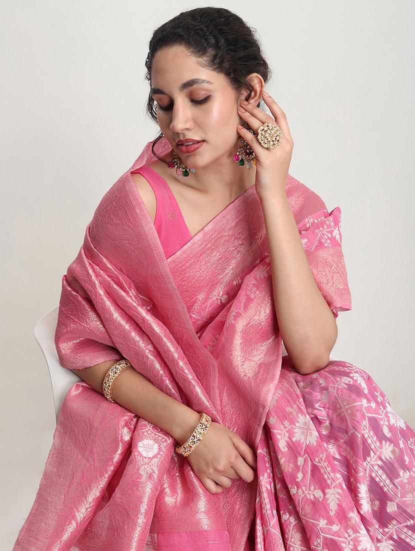 women self design banarasi saree with blouse - 21978325 - Standard Image - 2