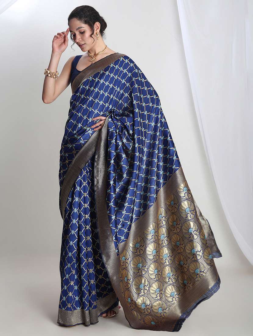 women self design banarasi saree with blouse - 21978339 -  Standard Image - 2