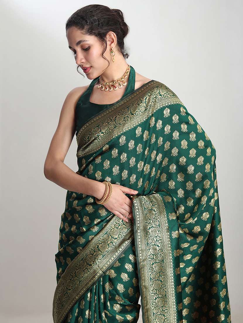 women self design banarasi saree with blouse - 21978344 - Standard Image - 2