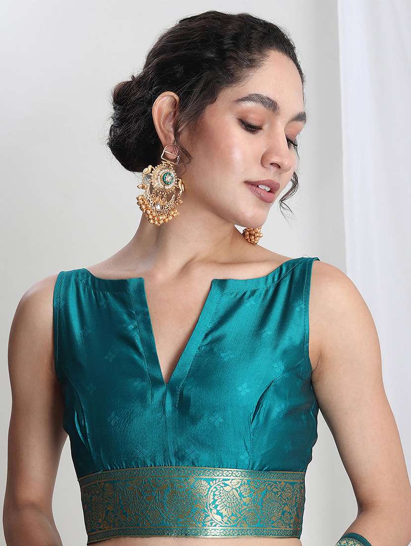 women self design banarasi saree with blouse - 21978345 - Standard Image - 2