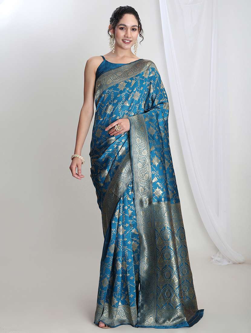 women self design banarasi saree with blouse - 21978371 -  Standard Image - 2