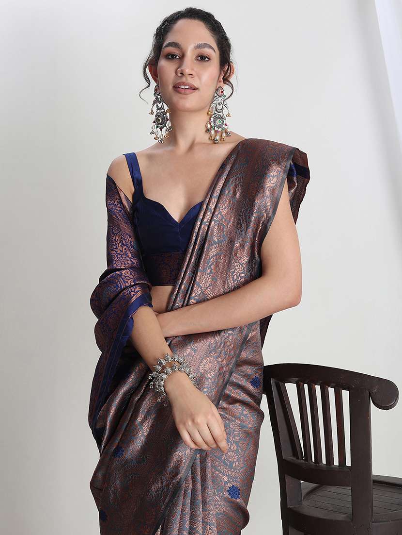 women self design banarasi saree with blouse - 21978374 -  Standard Image - 2