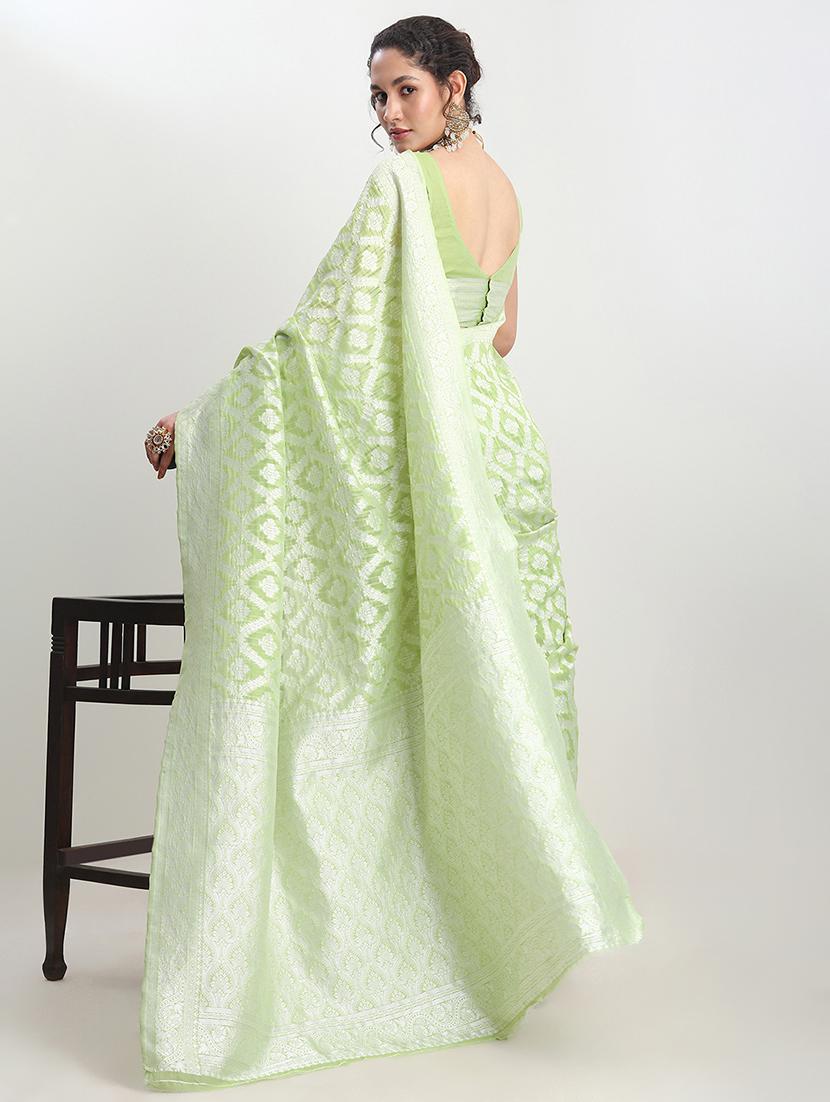 women self design banarasi saree with blouse - 21978376 - Standard Image - 2