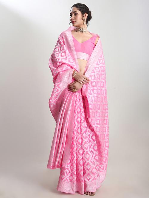 women self design banarasi saree with blouse - 21978377 -  Standard Image - 0