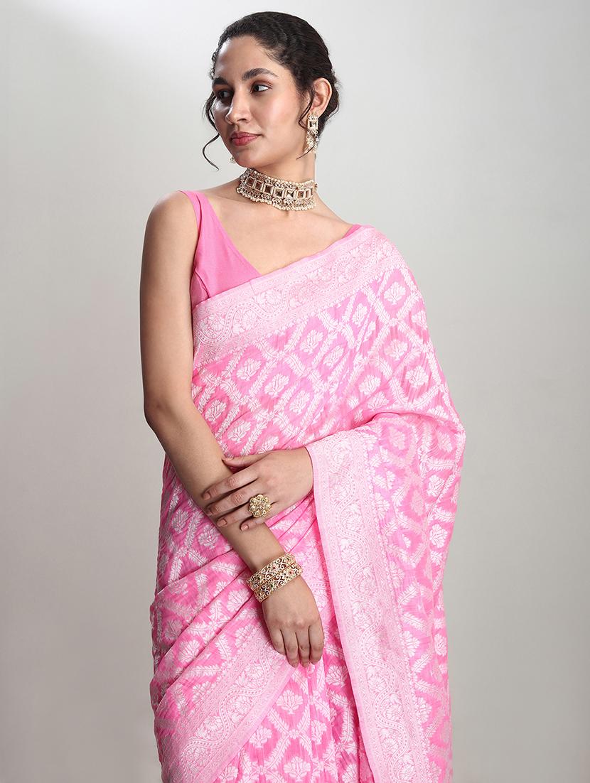 women self design banarasi saree with blouse - 21978377 - Standard Image - 2