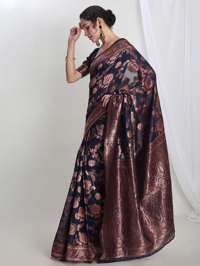 women self design banarasi saree with blouse - 21978382 -  Standard Image - 2