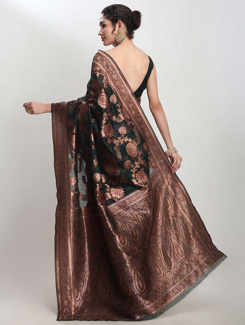 women self design banarasi saree with blouse - 21978384 -  Standard Image - 2