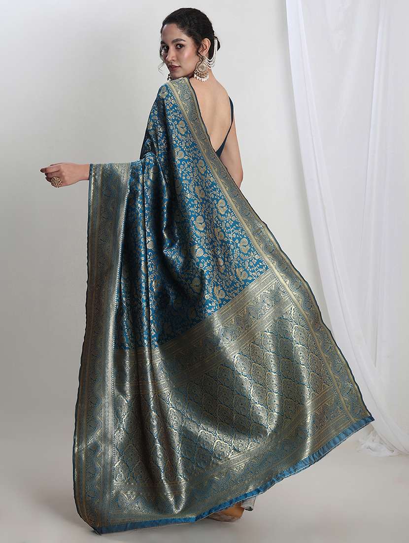 women self design banarasi saree with blouse - 21978397 -  Standard Image - 2