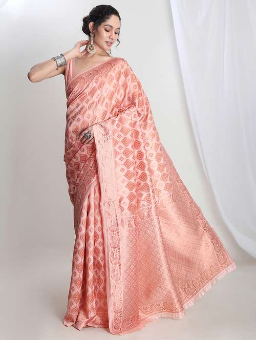 women self design banarasi saree with blouse - 21978400 - Standard Image - 0