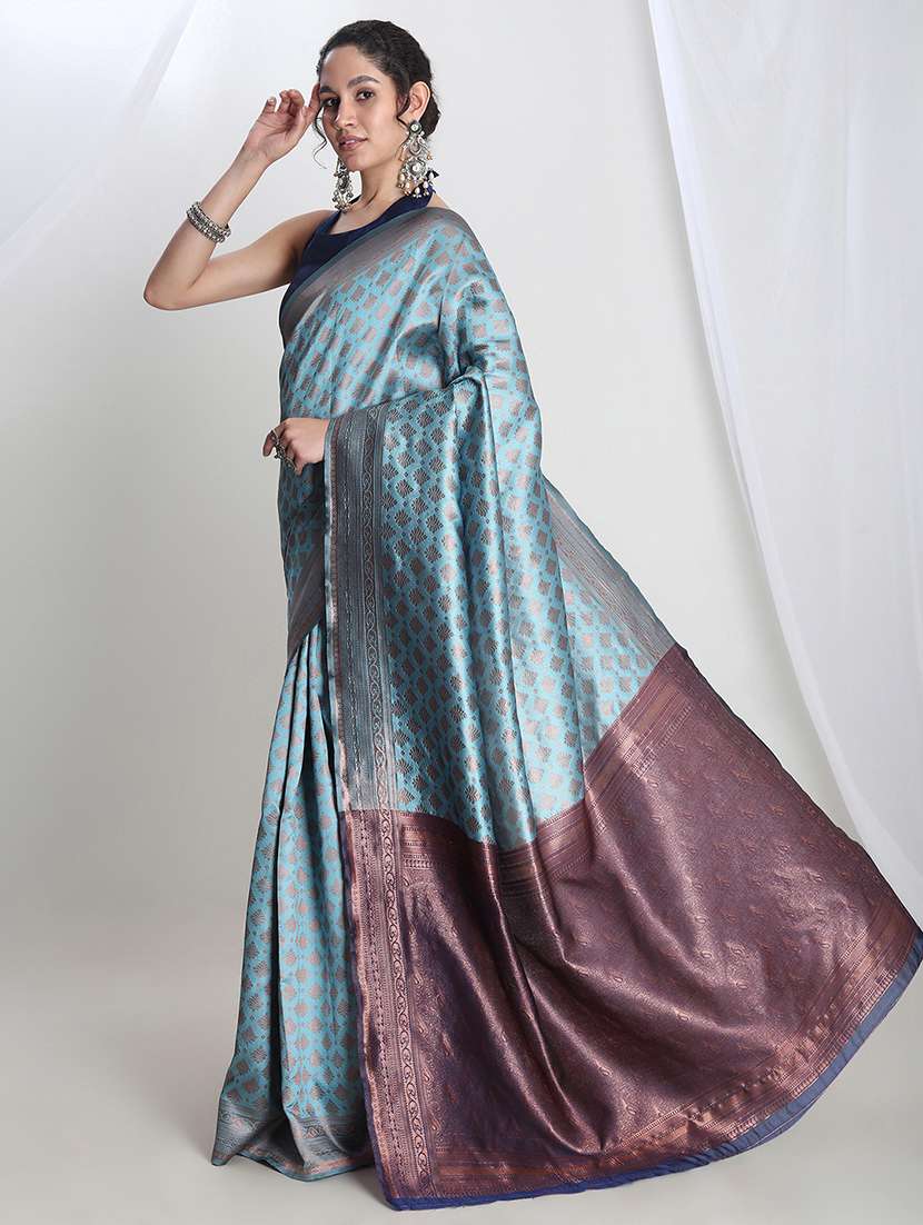 women self design banarasi saree with blouse - 21978419 -  Standard Image - 2