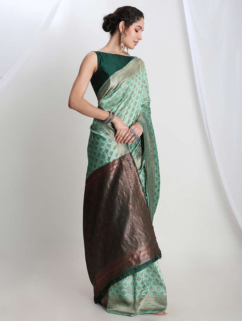 women self design banarasi saree with blouse - 21978420 -  Standard Image - 2