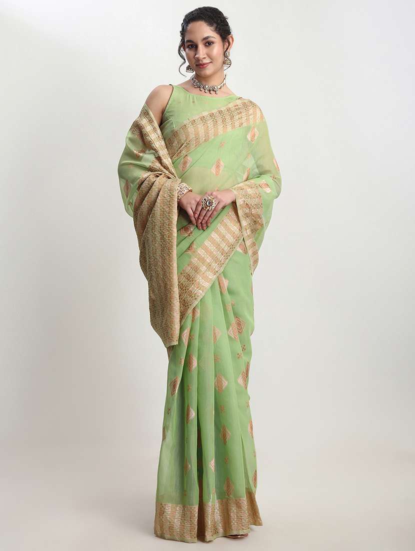 women self design bordered saree with blouse - 21978422 -  Standard Image - 2