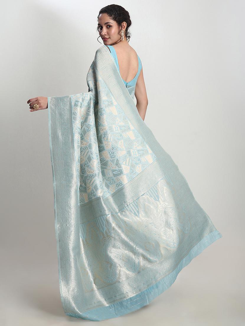 women self design banarasi saree with blouse - 21978435 - Standard Image - 2
