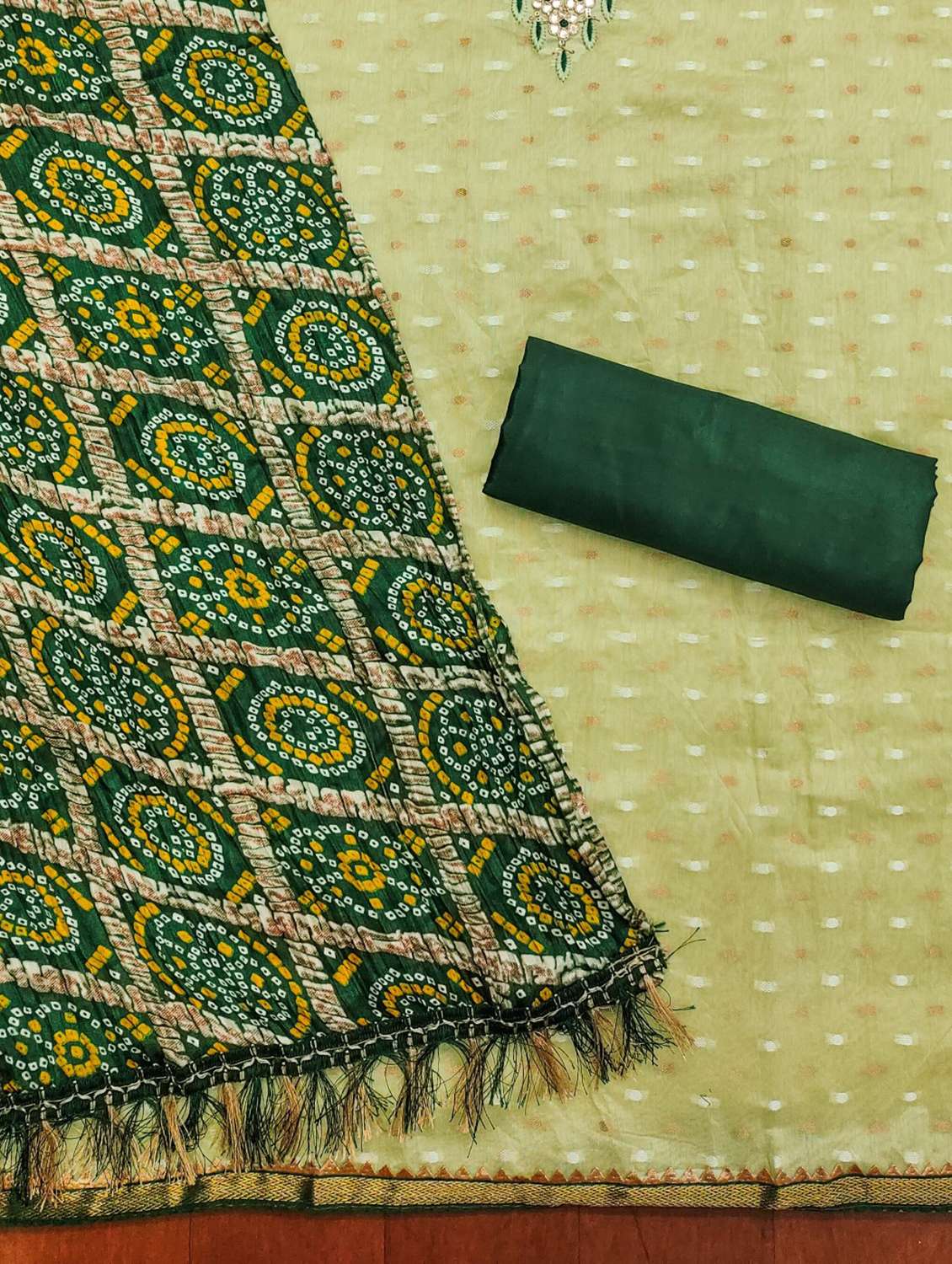 women self design embroidered unstitched suit set - 21978543 -  Standard Image - 2