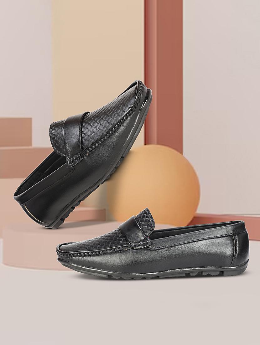 men black slip on loafer - 21979054 -  Zoom Image - 0