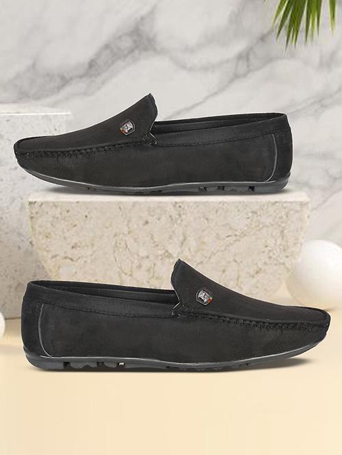 men black slip on loafer - 21979056 - Standard Image - 0
