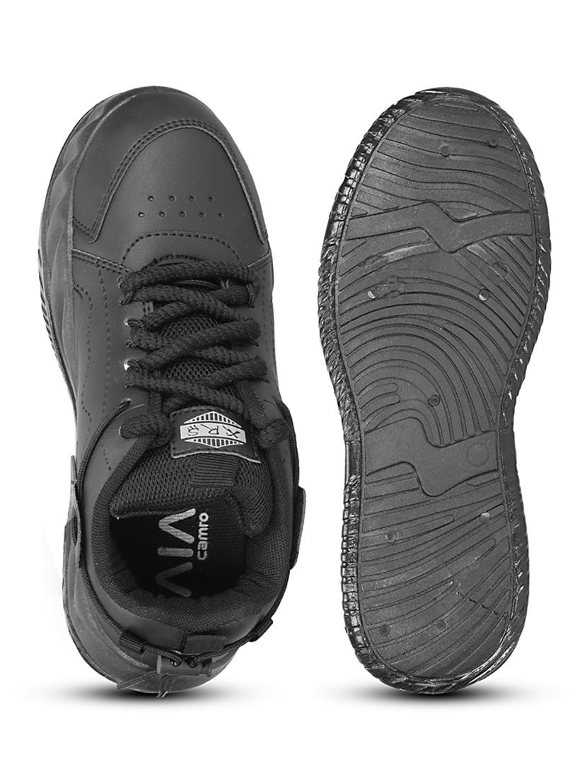 men black lace up casual shoes - 21979060 - Standard Image - 7