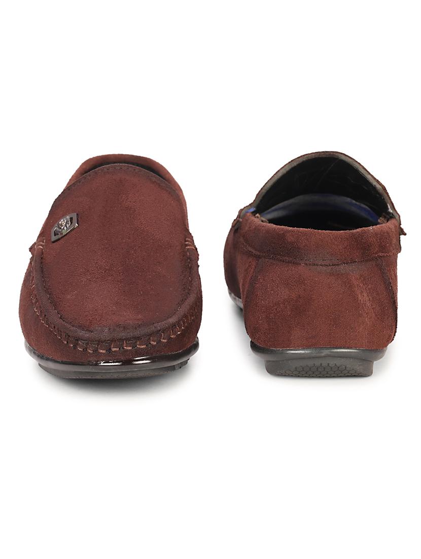 men brown slip on loafer - 21979067 - Standard Image - 2