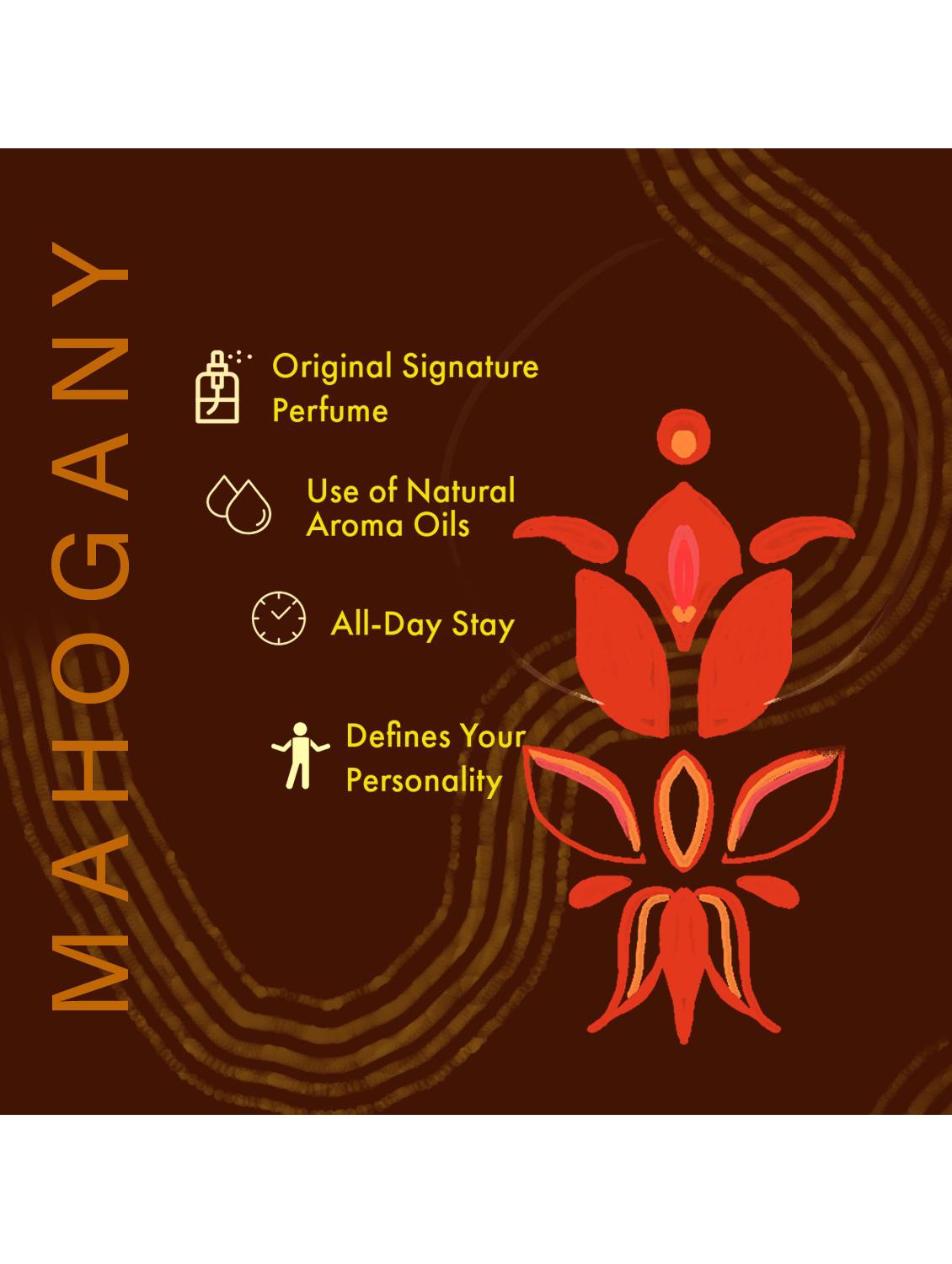 zesteq mahogany eau de parfum (30 ml) warm & woody fragrance - 21979198 - Standard Image - 2