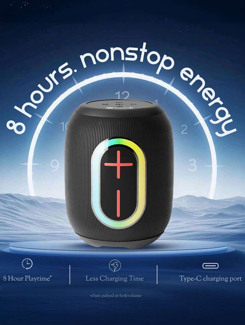 snapup groove bop portable bluetooth speaker (midnight black) - 21979317 -  Standard Image - 2