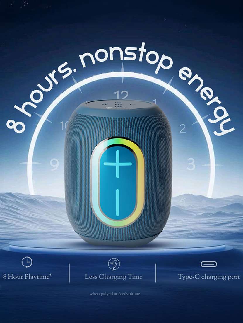 snapup groove bop portable bluetooth speaker (tropical blue) - 21979318 -  Standard Image - 2