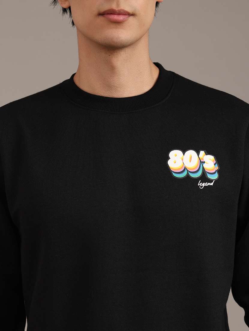 men printed long sleeve sweatshirt - 21979440 -  Standard Image - 2