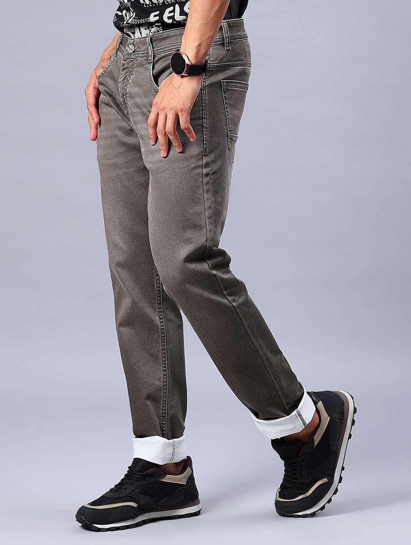 men washed mid rise full length jeans - 21979465 -  Standard Image - 2