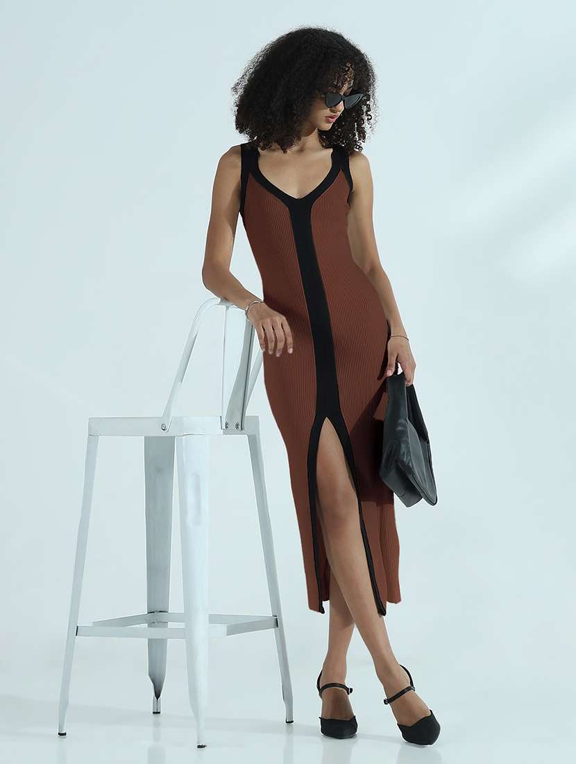 women tapered shoulder strap bodycon dress - 21979865 - Zoom Image - 0