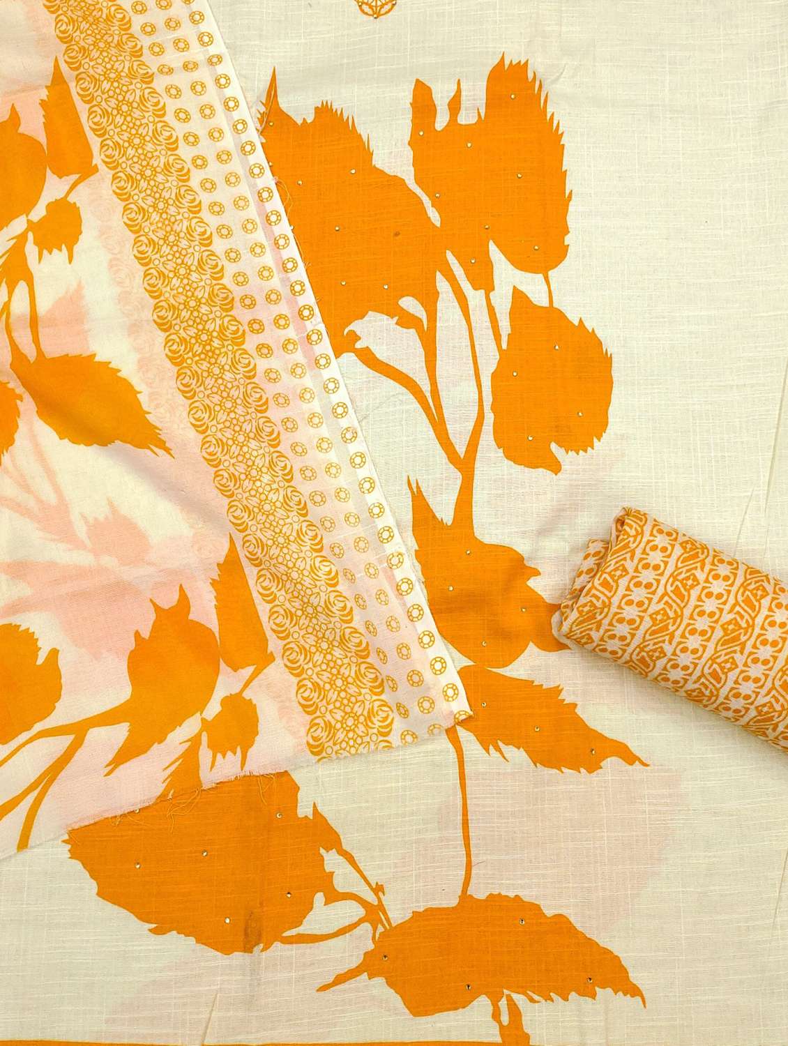 women floral embellished unstitched suit set - 21980264 -  Standard Image - 2