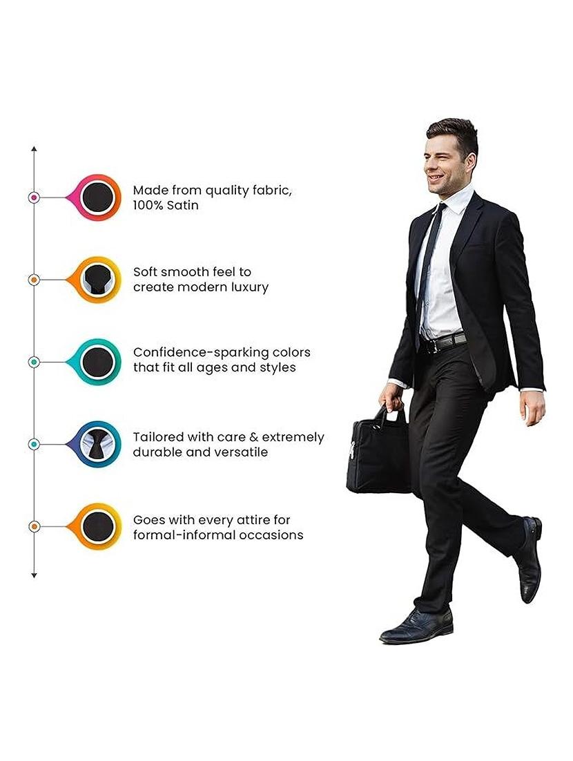 men pack of 2 solid formal tie - 21980306 - Standard Image - 2