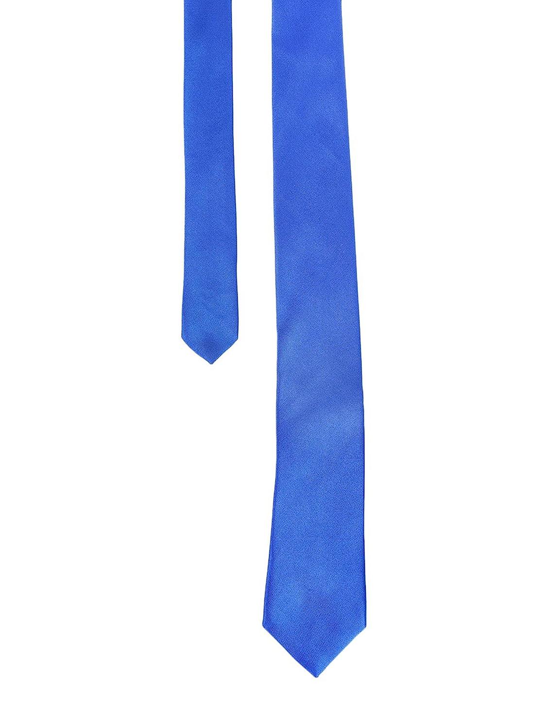 men pack of 2 blue solid tie - 21980341 - Standard Image - 2